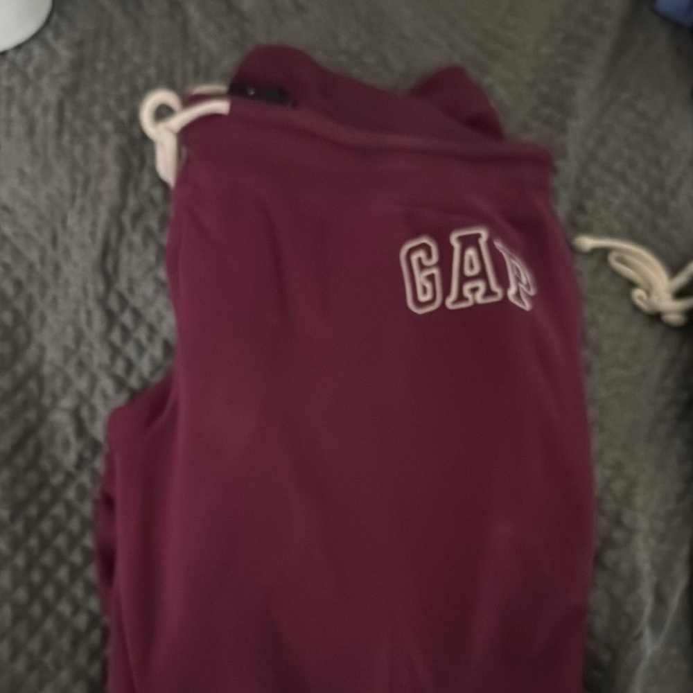 GAP Womens Maroon Sweatpants